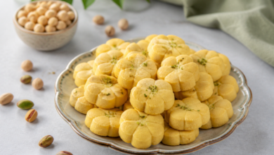 طرز تهیه شیرینی نخودچی اصیل و بازاری