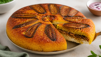 ته‌چین بادمجان مجلسی