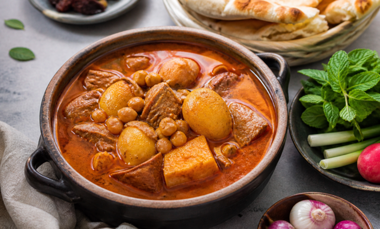 طرز تهیه آبگوشت بزباش سنتی و جاافتاده