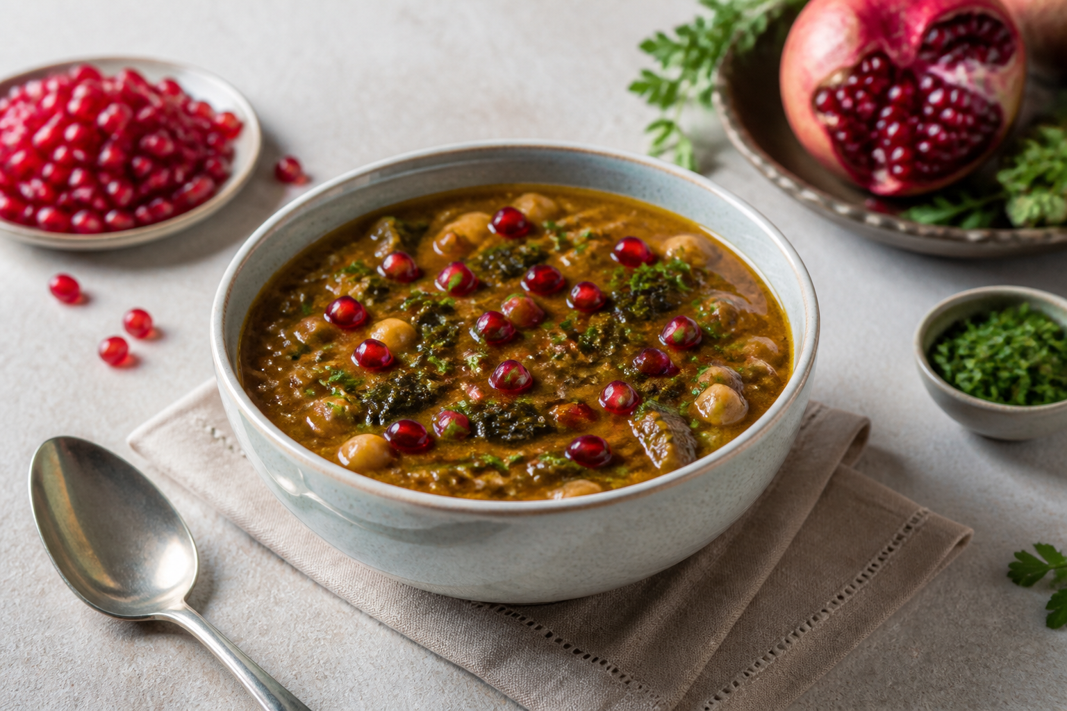طرز تهیه آش انار اصیل و خوشمزه