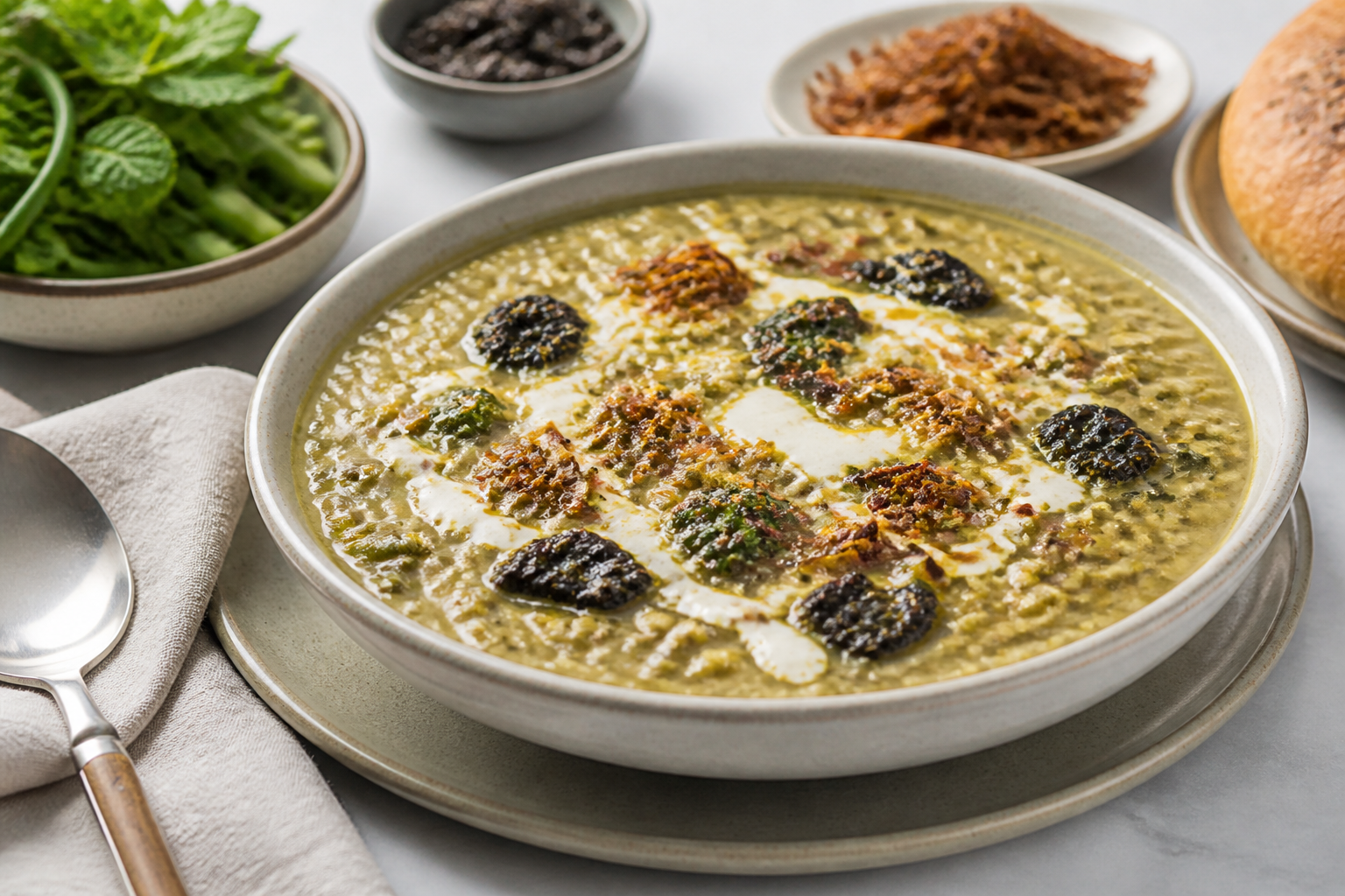 طرز تهیه آش جو سنتی و مجلسی