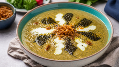 طرز تهیه آش شله‌قلمکار اصیل و کشدار