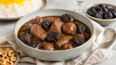 طرز تهیه خورش به آلو مجلسی و اصیل