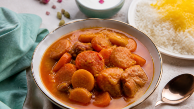 طرز تهیه خورش هویج اصیل و مجلسی تبریزی