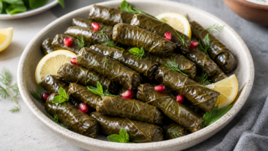طرز تهیه دلمه برگ مو اصیل و مجلسی