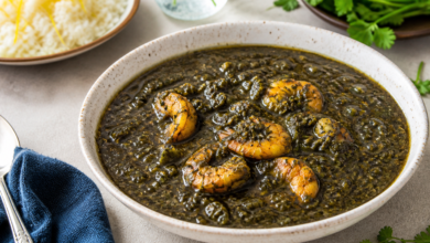 طرز تهیه قلیه میگو اصیل خوزستانی