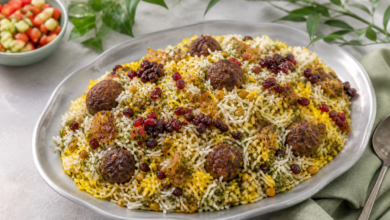 طرز تهیه قنبرپلو شیرازی اصیل و مجلسی