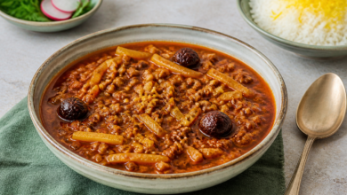 طرز تهیه قیمه‌ریزه اصیل اصفهانی