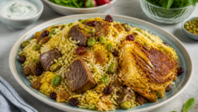 طرز تهیه مرصع‌پلو اصیل و مجلسی ایرانی