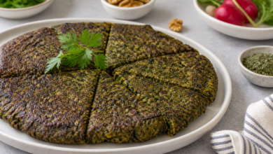 کوکو سبزی سنتی و مجلسی